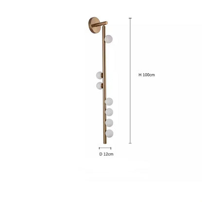 DecorBites™ Glass Wall Lamp | Minimalist Design for Hotel Villa Living Room & Bedroom