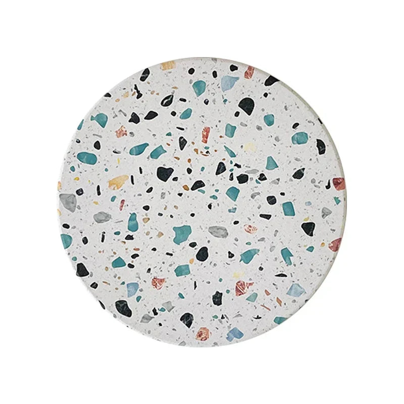 DecorBites™ Diatomite Coaster: Quick-drying & Non-slip Mug Mat for Table Decoration & Insulation