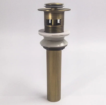 DecorBites™ Antique Brass Vessel Sink Drain - Bathroom Accessory
