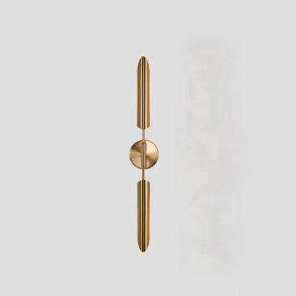 DecorBites™ Golden Metal LED Wall Lamps for Bedroom Living Room Decor