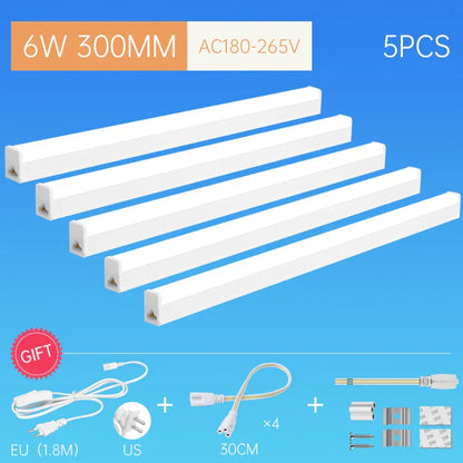 DecorBites™ LED Tube Fixture Lamp Light 220V for Living Room Lighting