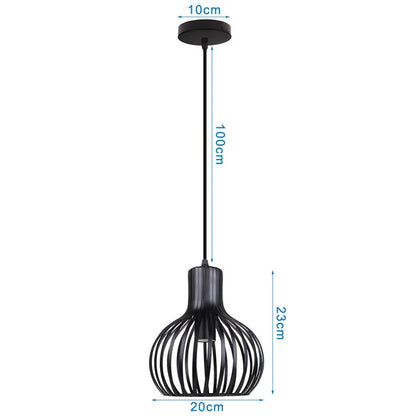 DecorBites™ Industrial Metal Ball Pendant Light for Bedroom Kitchen Island