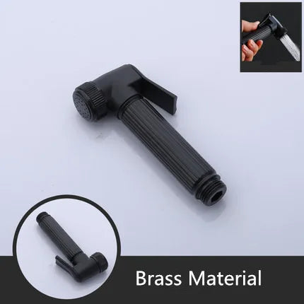DecorBites™ Black High Pressure Handheld Shower Head for Water Saving and Bathroom Rainfall