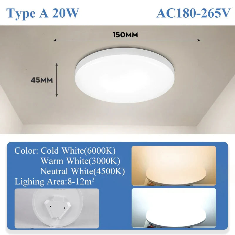 DecorBites™ LED Ceiling Chandelier Panel Light for Home Decor Lighting