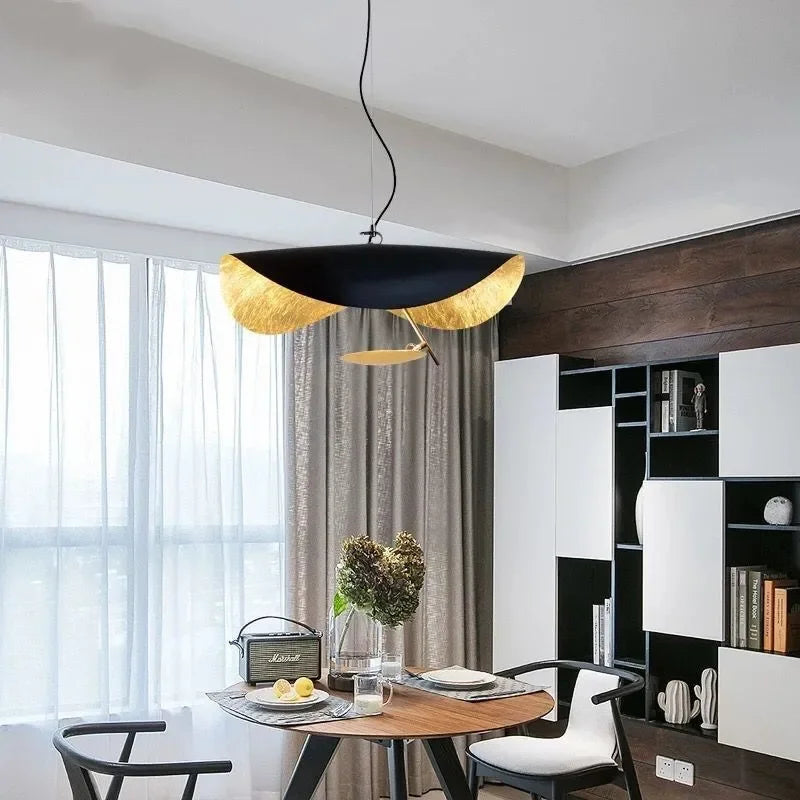 ™ LED Flying Saucer Chandelier - Modern Ceiling Light for Living Room & Bar