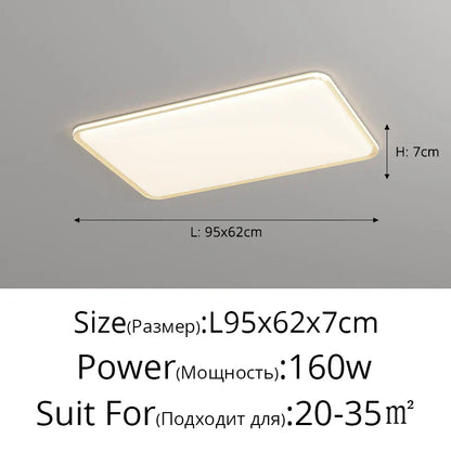 DecorBites™ LED Chandelier: Adjustable Luster Light for Living Room Bedroom Kitchen Study