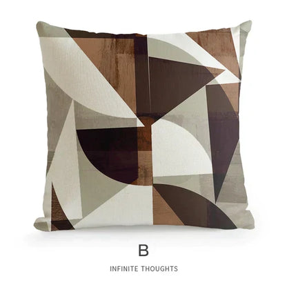 DecorBites™ Geometric Artist Sofa Cushion Cover - Luxe Home Decor