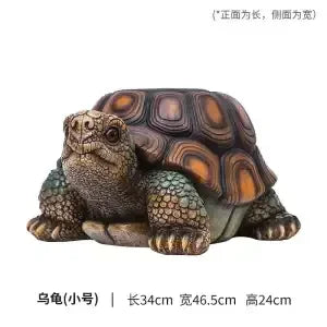 DecorBites™ Animal Resin Sculpture Footstool Seat Cartoon Statue Chair for Living Room