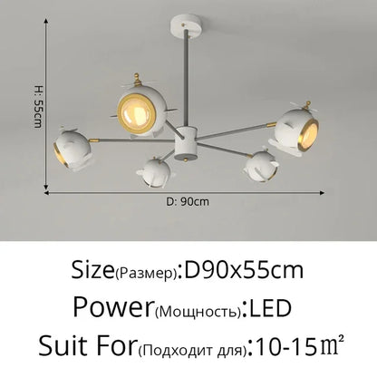 ™ Helicopter Chandeliers for Children's Room and Bedroom Lighting