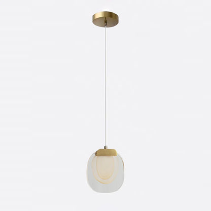 DecorBites™ Crystal LED Pendant: Elegant Lighting for Dining, Bar, Kitchen, Bedroom
