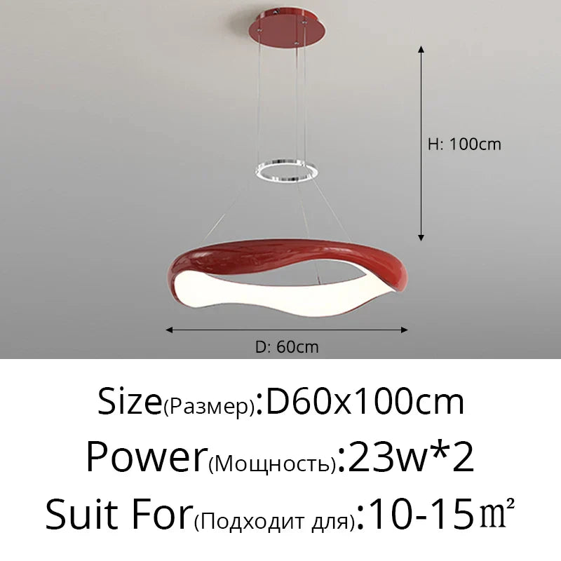 DecorBites™ Black Chrome Pendant Lamp for Dining Room Kitchen Indoor Lighting
