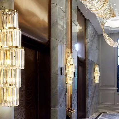 DecorBites™ Crystal Nordic Wall Lamp Modern Luxury Home Decor Wall Sconce