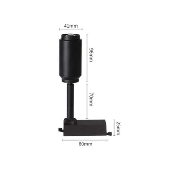 DecorBites™ Adjustable Beam LED Ceiling Lamp with Multi-Angle Track Lighting