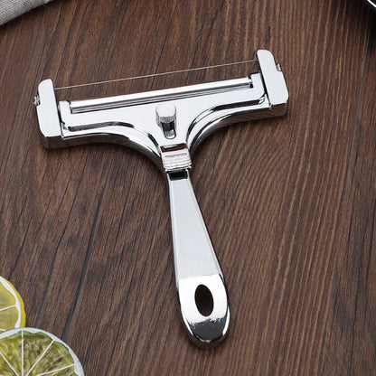 DecorBites™ Aluminum Cheese Butter Slicer with Wire Knife Baking Tool