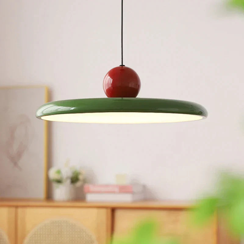 DecorBites™ Cream Wind Saucer LED Pendant Light for Interior Illumination