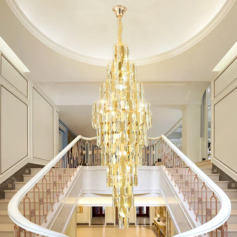 DecorBites™ Crystal Chandelier for Modern European Style Living Rooms