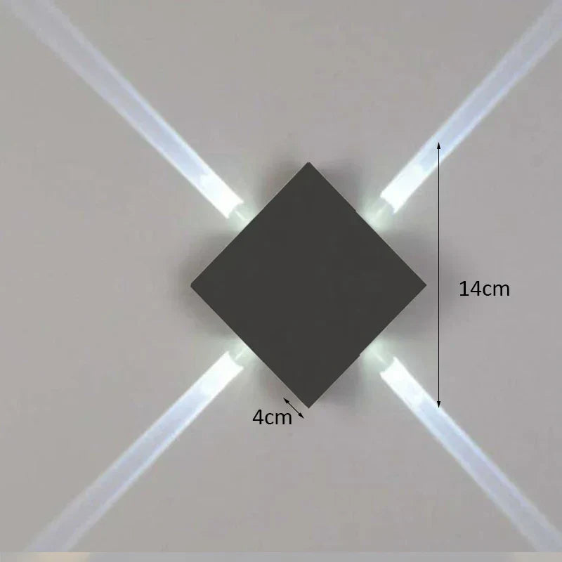 DecorBites™ LED Starlight Wall Lamp for Garden Yard, KTV, Club, Corridor, Bar, and Home