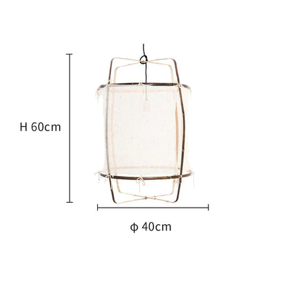 DecorBites™ Linen Cloth Pendant Light: Elegant Bohemian Fabric Chandelier for Home, Restaurant, Hotel