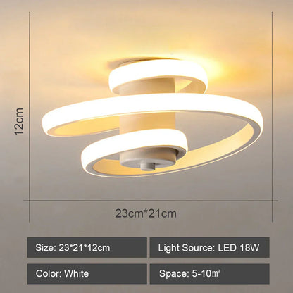 DecorBites™ LED Ceiling Light for Modern Living Room Bedroom Lighting