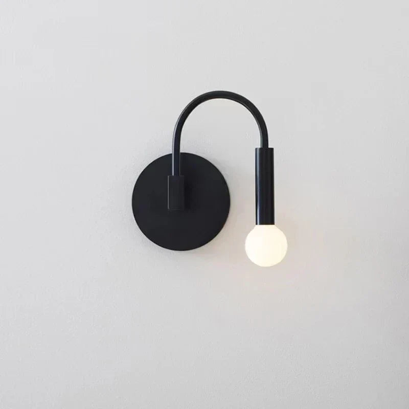 DecorBites™ Black Modern Wall Lamp for Bedroom Bathroom Living Room Hallway