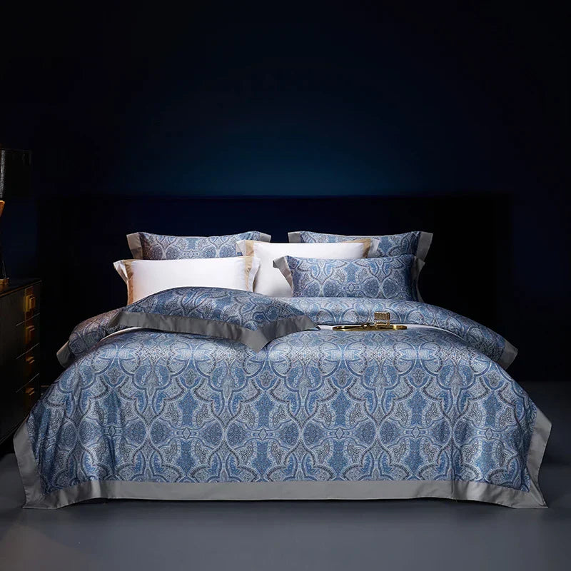 DecorBites™ Bohemian Style 1000TC Egyptian Cotton Bedding Set with Digital Printing