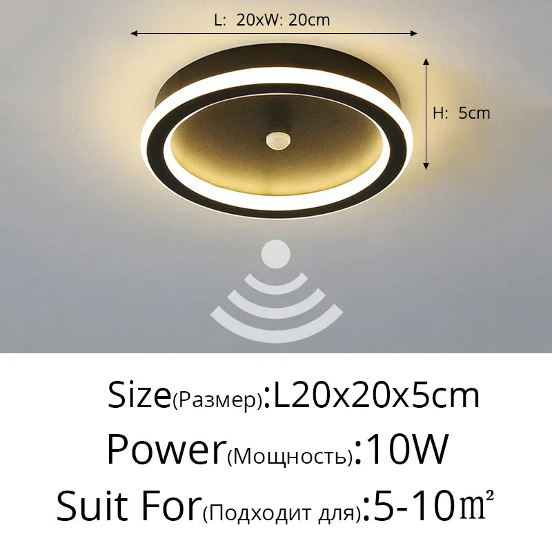DecorBites™ LED Chandelier Lights with PIR Motion Sensor for Indoor Lighting