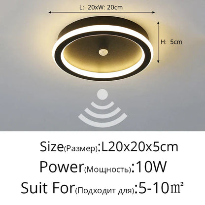 DecorBites™ LED Chandelier Lights with PIR Motion Sensor for Indoor Lighting