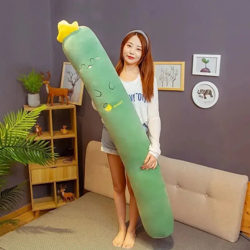 DecorBites™ Comfort Long Body Pillow for Side Sleeping & Pregnancy Support