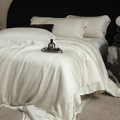 DecorBites™ 1000TC Lyocell Eucalyptus Fiber Bedding Set for Super Soft Silky Feel