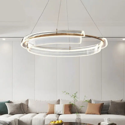 DecorBites™ Italian Minimalist Chandelier for Living Room, Bedroom, and Dining Room