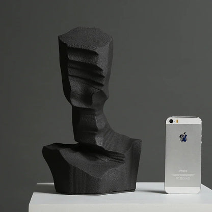 Abstract Resin Decoration DecorBites™ - Elegant Art Sculpture for Office, Living Room & Desktop