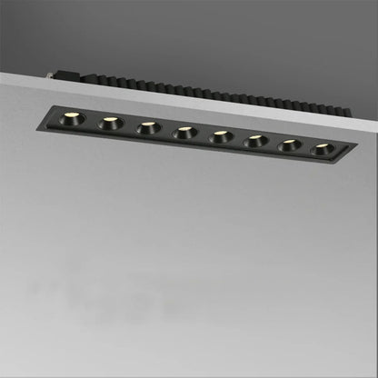 DecorBites™ 15W/24W LED Grille Downlight: Anti-glare Embedded Spot Light for Office Home Shop Decor