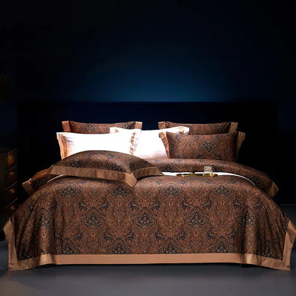 DecorBites™ Bohemian Style 1000TC Egyptian Cotton Bedding Set with Digital Printing