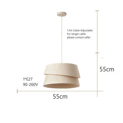 DecorBites™ French Cream Chandelier: Warm & Romantic Nordic Living Room & Bedroom Lamp