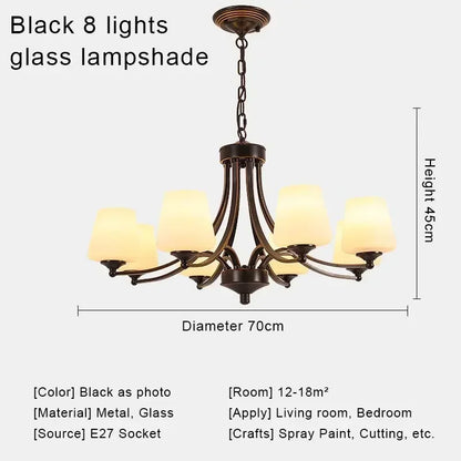 DecorBites™ Crystal Chandelier Ceiling Lights for Modern Living Spaces