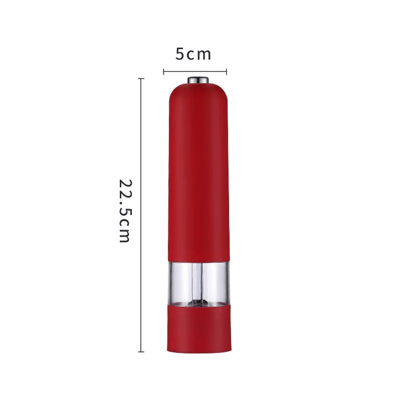 DecorBites™ Automatic Salt Pepper Grinder | Electric Spice Mill for Seasoning Adjustable Coarseness