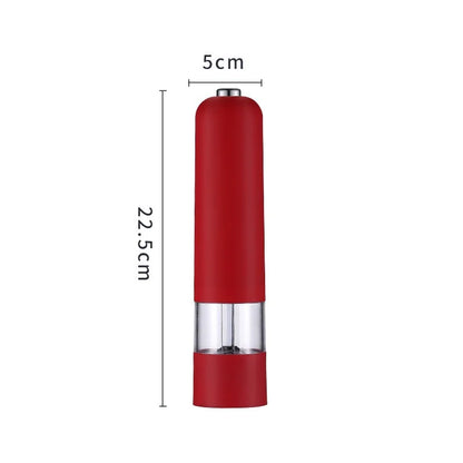DecorBites™ Automatic Salt Pepper Grinder | Electric Spice Mill for Seasoning Adjustable Coarseness