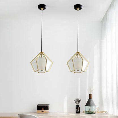 DecorBites™ LED Glass Pendant Light for Home, Cafe, Bar | Modern Designer Art Lamps