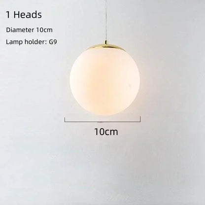 DecorBites™ Bean Glass Chandelier: Modern Magic Lighting for Kitchen Living Room Bedroom