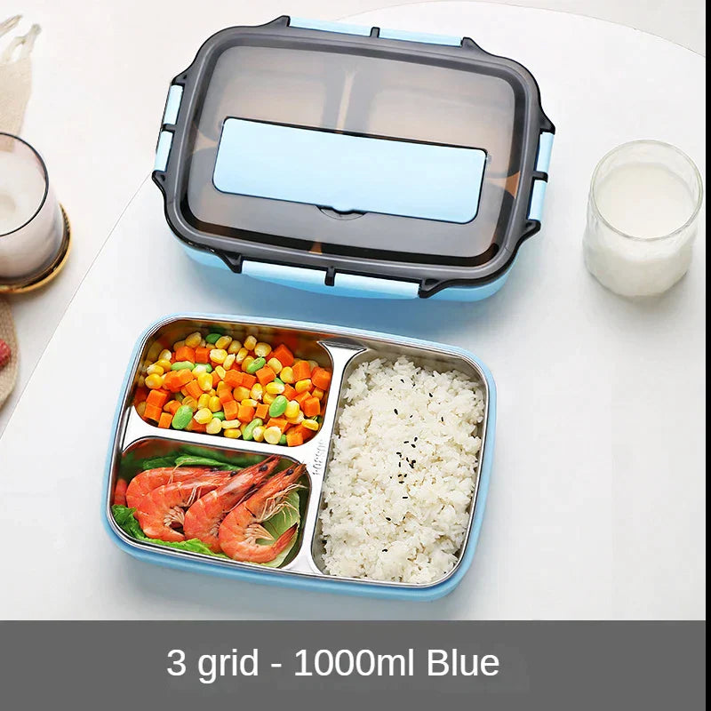 DecorBites™ Kids Lunch Set: Bag, Thermo Bottle, Bento Box, Loncheras Térmicas
