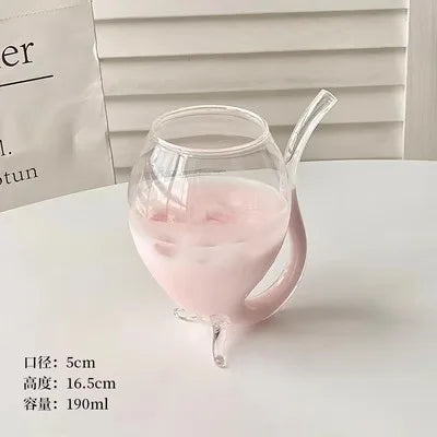 DecorBites™ Vampire Cocktail Glass Cup - Creative & Stylish Glassware for Molecular Drinks