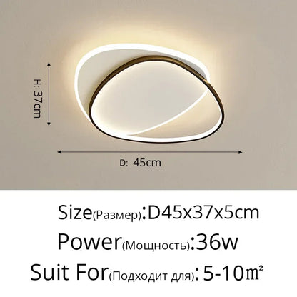 DecorBites™ LED Ceiling Lights for Home Decor Luster Indoor Lighting