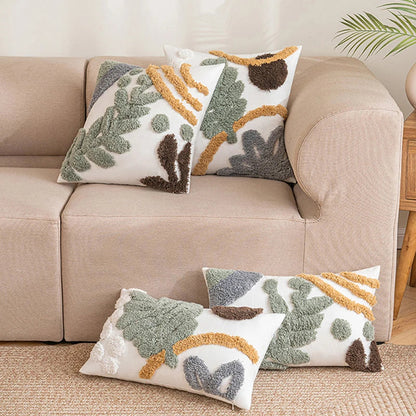 DecorBites™ Bohemian Loop Plush Cushion Cover for Living Room Sofa