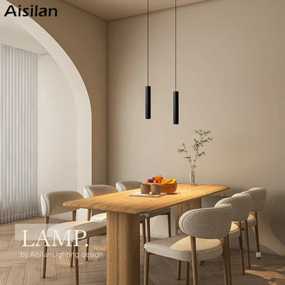DecorBites™ Black LED Pendant Light 5W CRI 97 Double Anti-glare Spot Light for Living Room