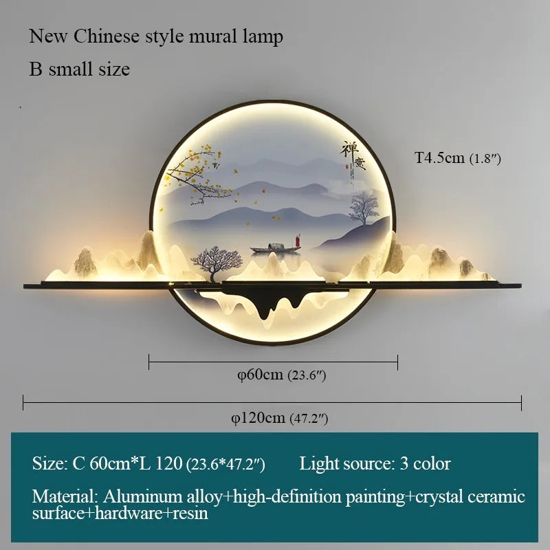 ™ Landscape LED Wall Picture Light for Home Living Bedroom Study
