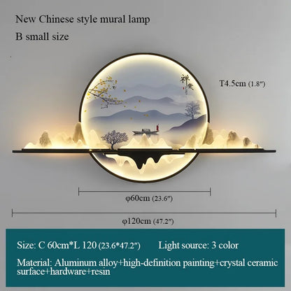 ™ Landscape LED Wall Picture Light for Home Living Bedroom Study