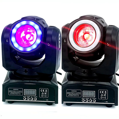 DecorBites™ 65W RGBW Beam LED Moving Head Light for Super Bright Disco Party