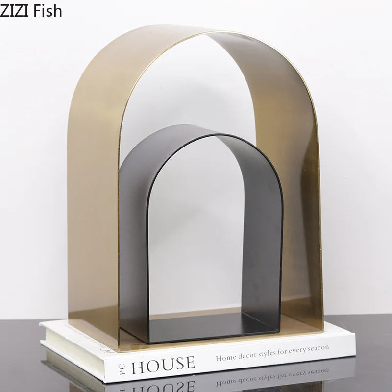 DecorBites™ Arches Geometry Desk Decoration - Modern Sculpture Craft for Room Aesthetics