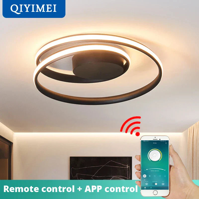 ™ LED Chandelier: Modern Surface Mounted Lights for Living Room, Bedroom, Study Room