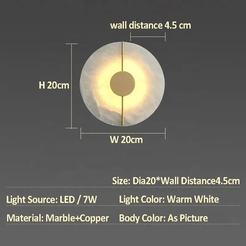 DecorBites™ Lumind Copper Wall Lamp: High-Grade Bedroom Bedside Light